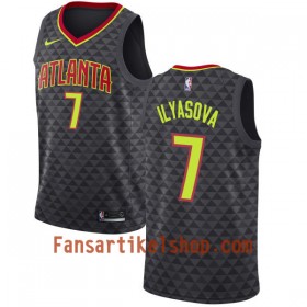 NBA Atlanta Hawks Trikot Ersan Ilyasova 7 Nike 2017-18 Schwarz Swingman - Herren